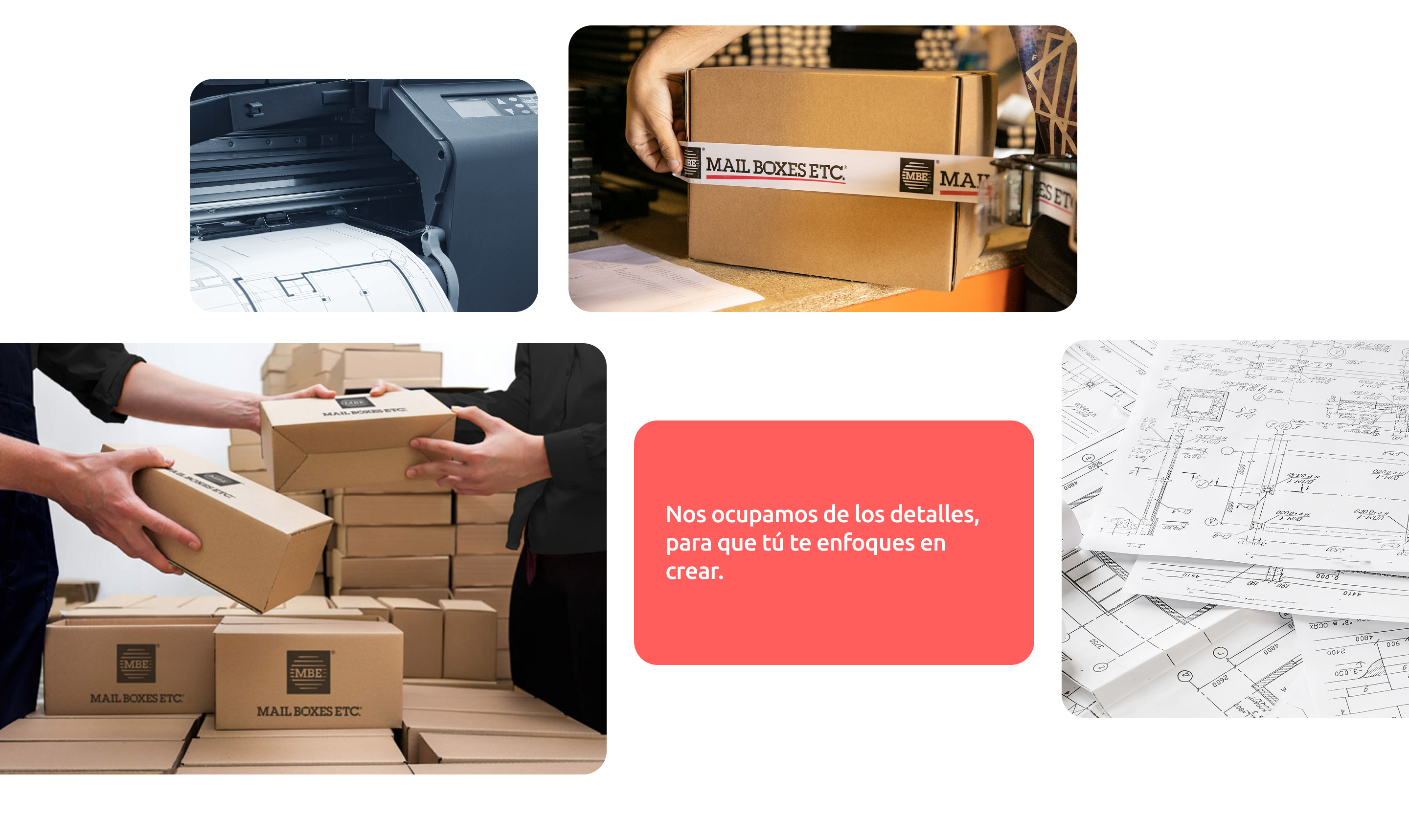 Grid de impresión y marketing